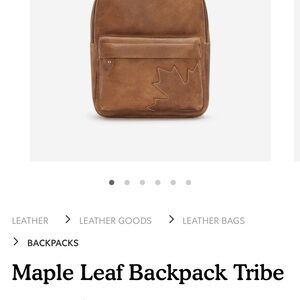 Roots Maple Leaf Backpack Tribe